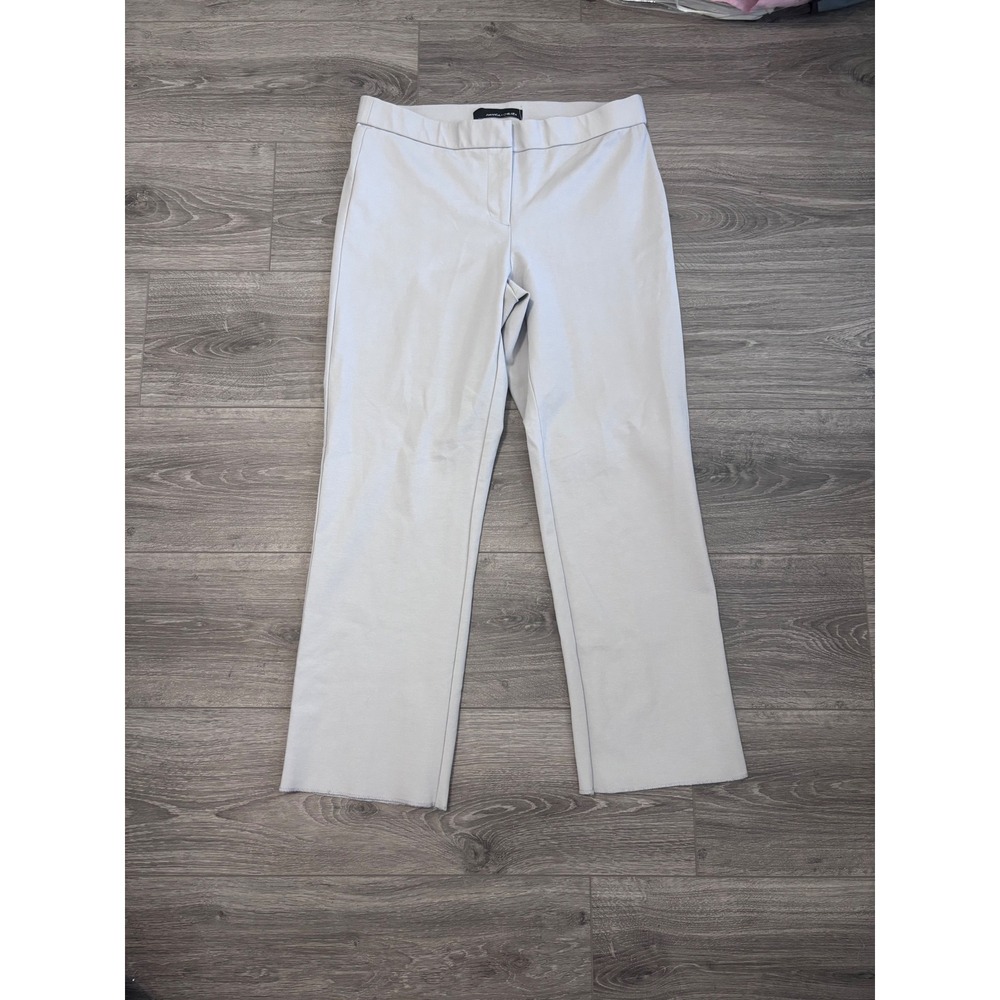 Amanda + Chelsea Light Blue Cropped Pants 27"‎ Inseam Unhemmed Sz 10 Coropcore